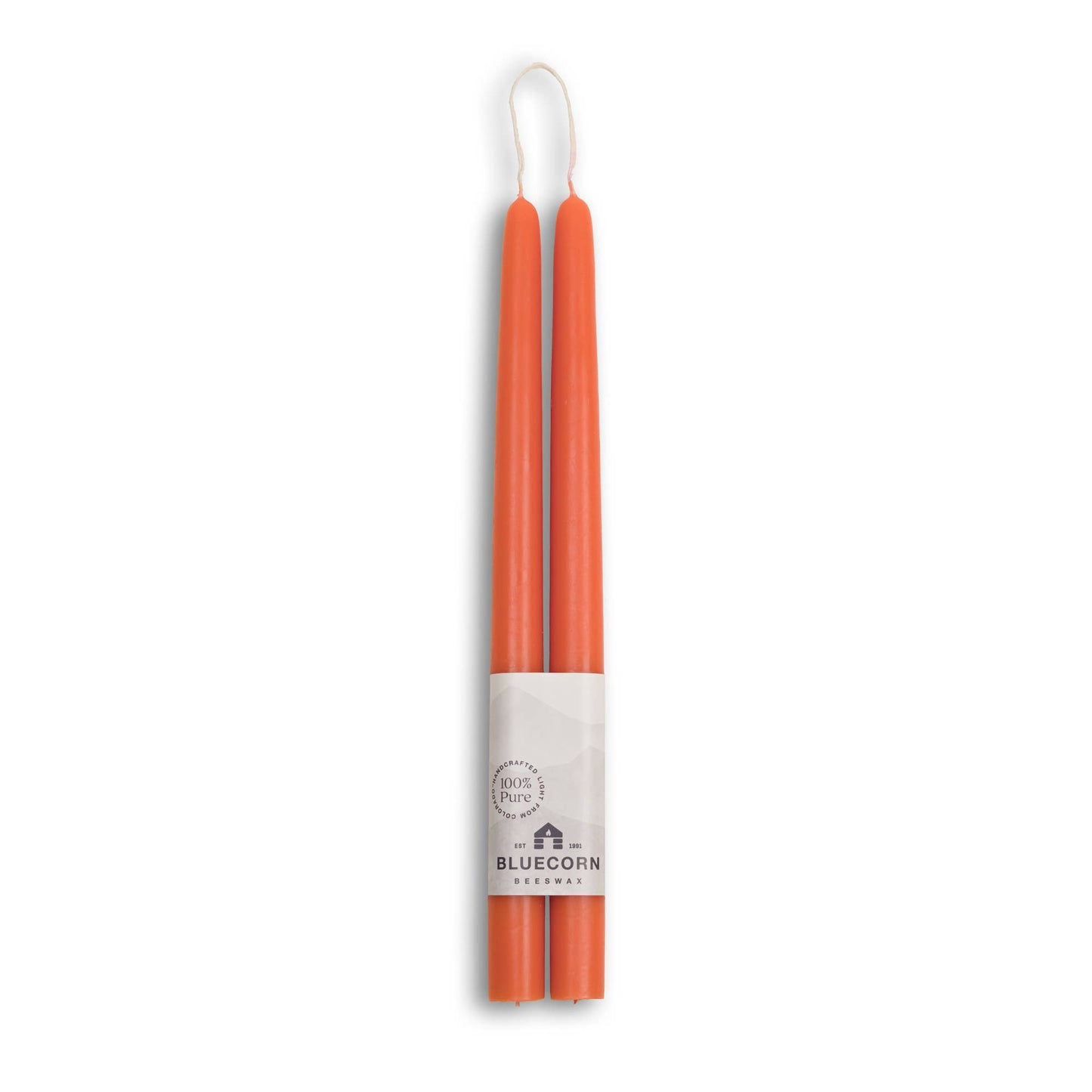 Beeswax Taper Candles - Eco-Friendly & Dripless for Holidays