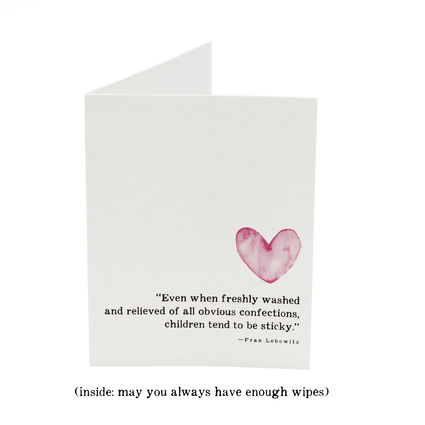Baby Birth & Baby Shower Cards - Pink Heart