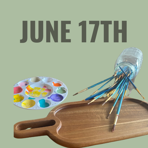 DIY Workshop: Cutting Board Painting