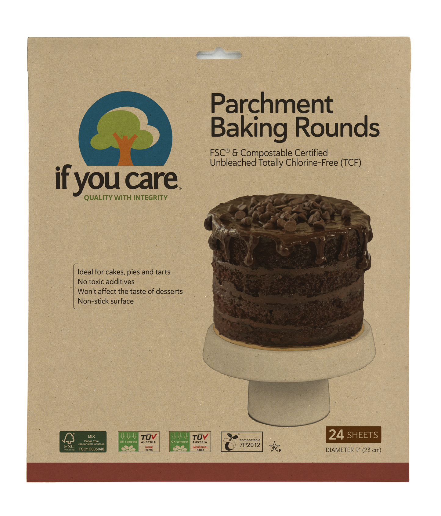 Fsc Certified Unbleached Parchment Rounds