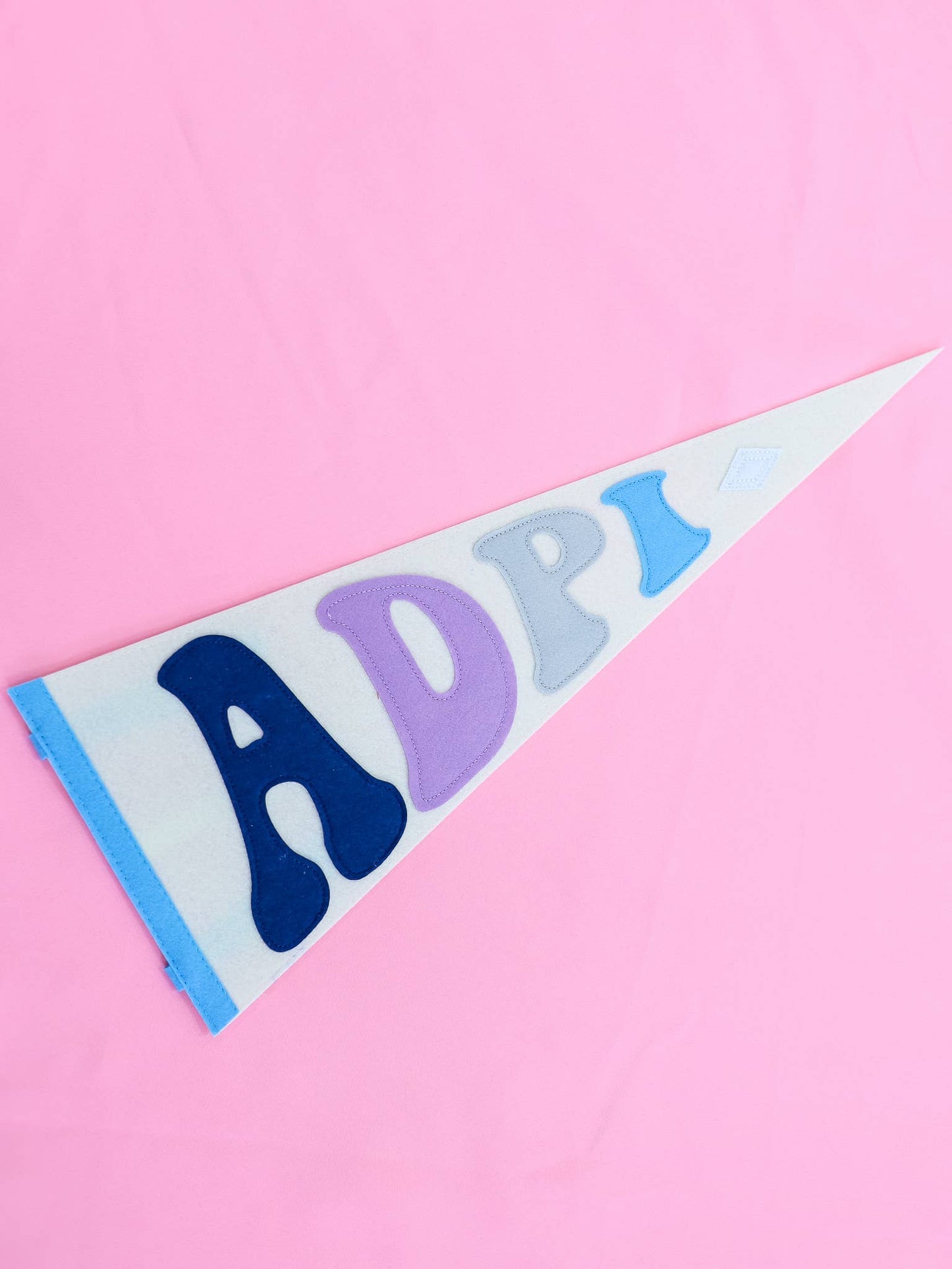 Sorority Rainbow Pennant Flag
