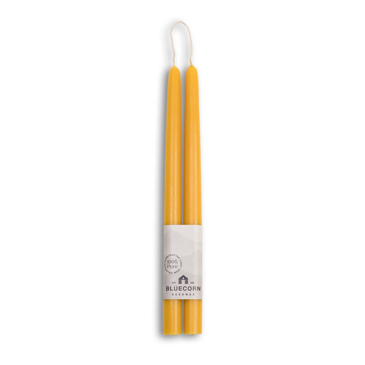 Beeswax Taper Candles - Eco-Friendly & Dripless for Holidays