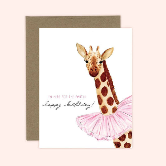 Here for the Party! Children's Birthday Card