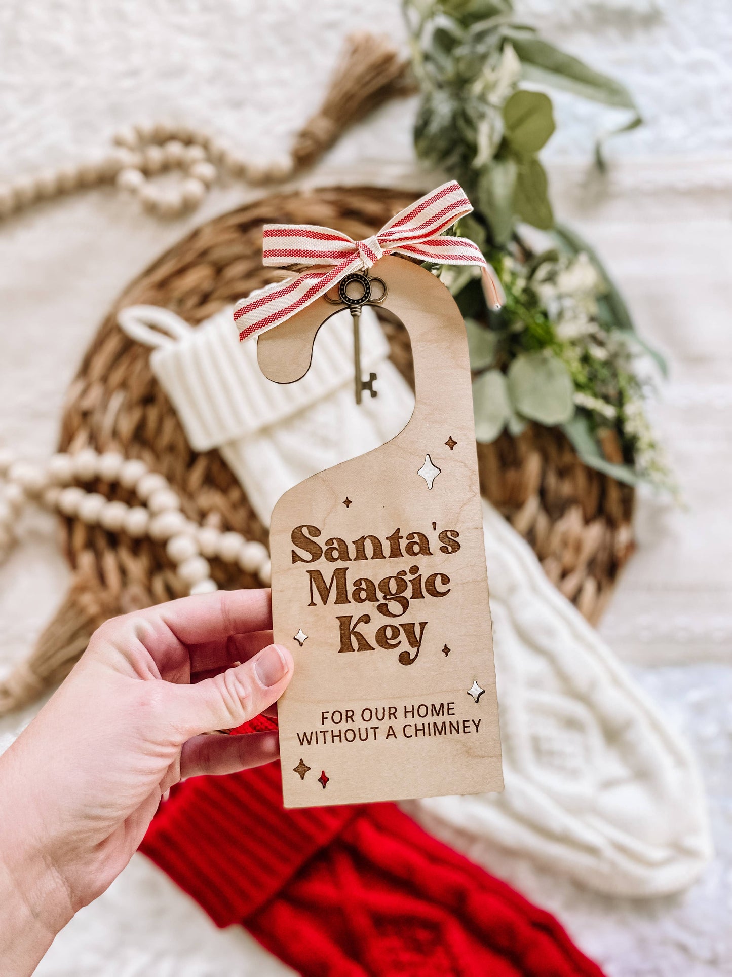 Santa’s Magic Key Door Hanger