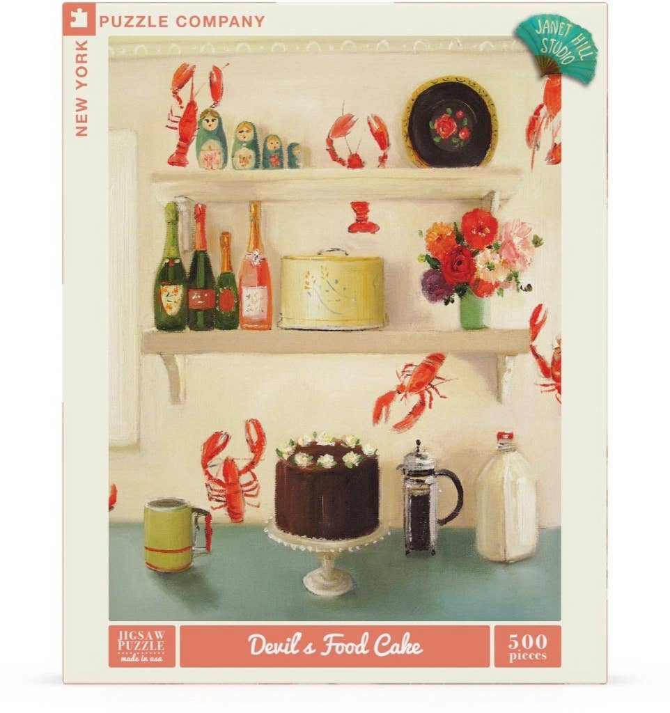 Devil's Food Cake - 500 Piece Jigsaw Puzzle