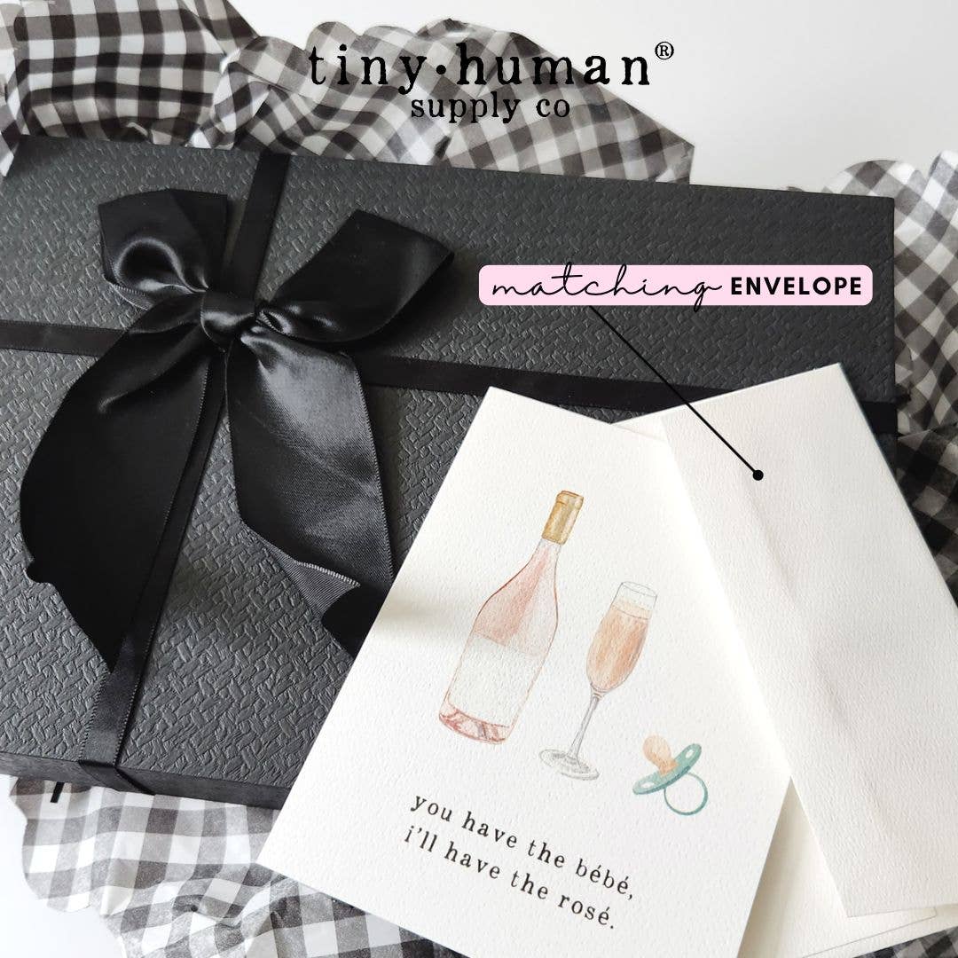 Baby Birth & Baby Shower Cards - Laundry