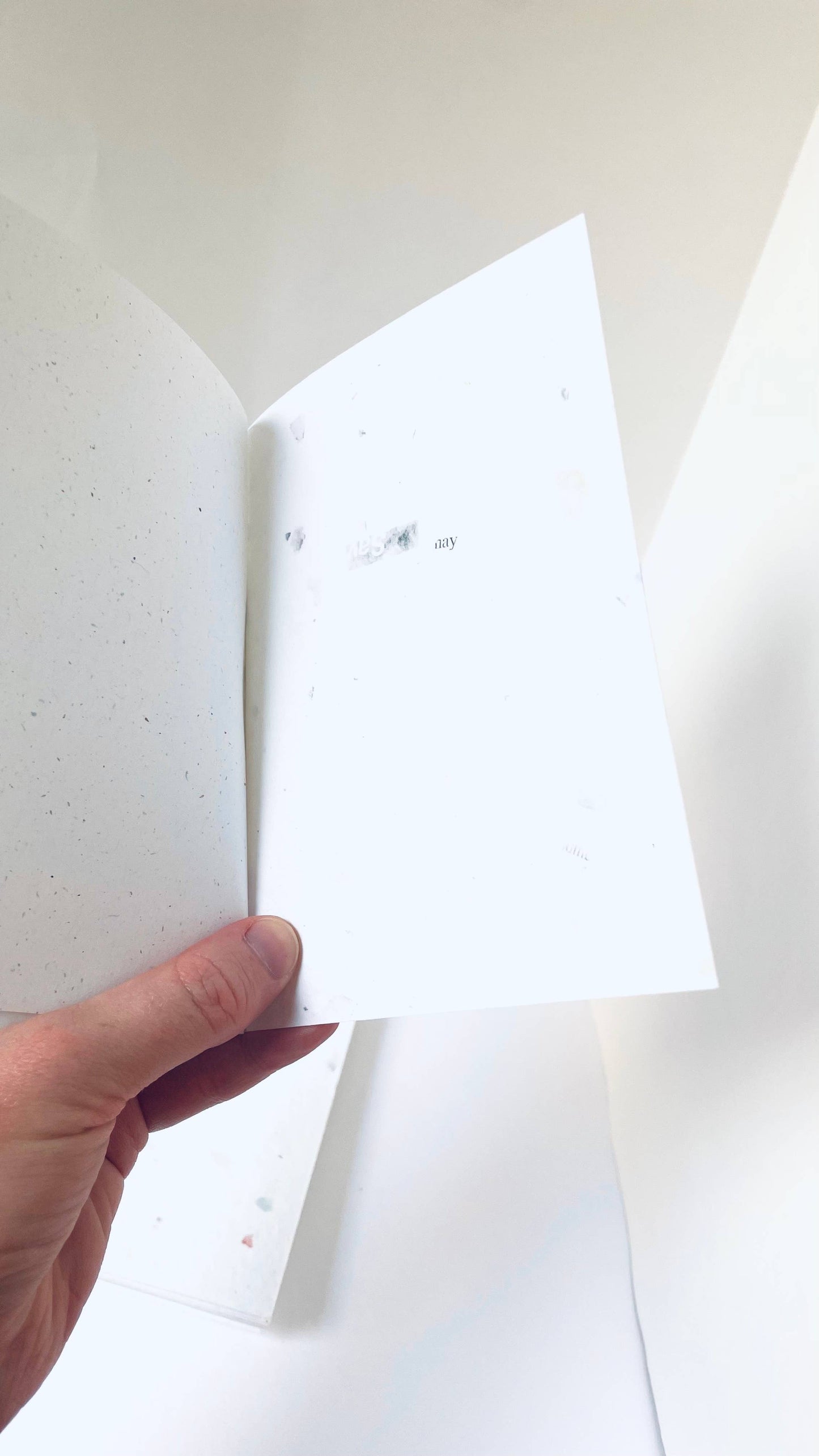 Mini Junk Mail Handmade Notebooks, Eco Friendly Paper Goods