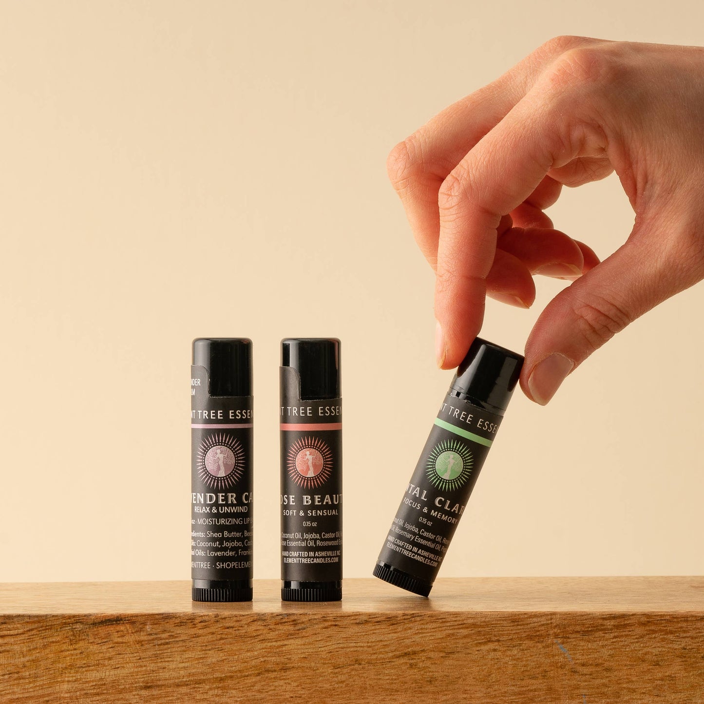 Essential Oil Lip Balm