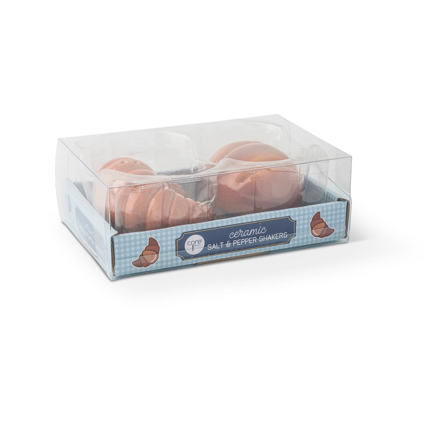 Ceramic S&P Shaker Set - Croissants
