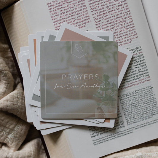 Prayers for One Another Verse Cards