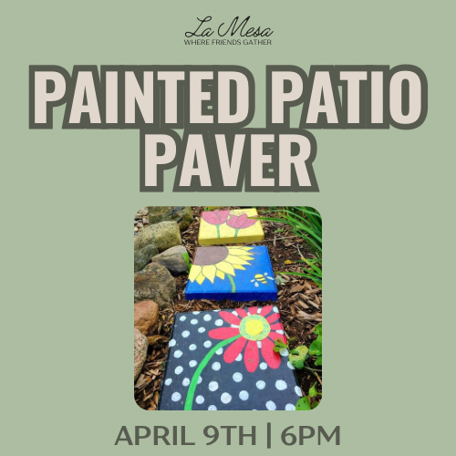 DIY Workshop: Painted Patio Pavers