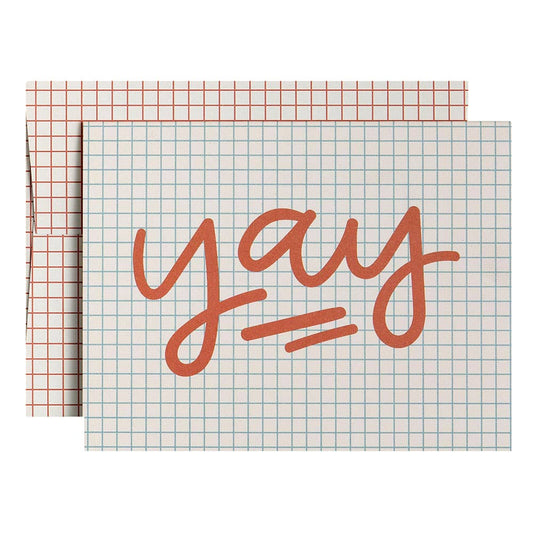 Yay Congratulations Greeting Card