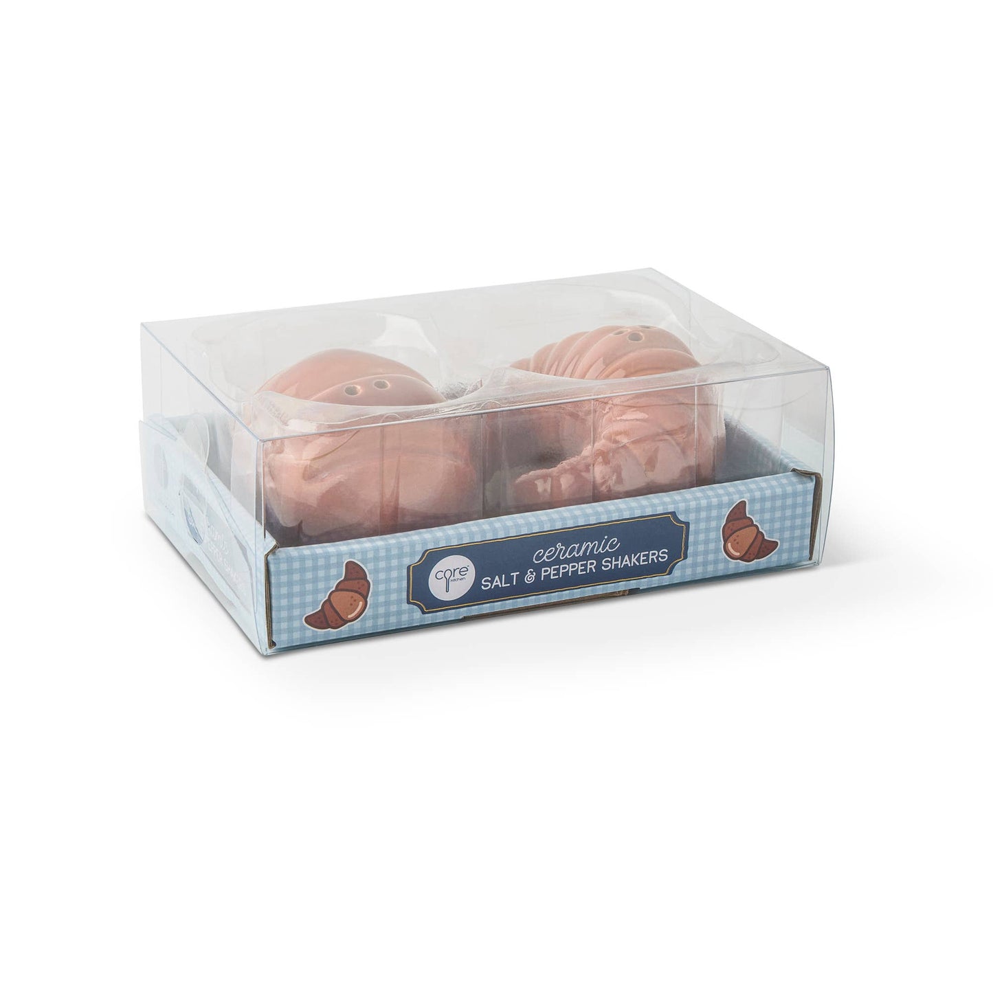 Ceramic S&P Shaker Set - Croissants