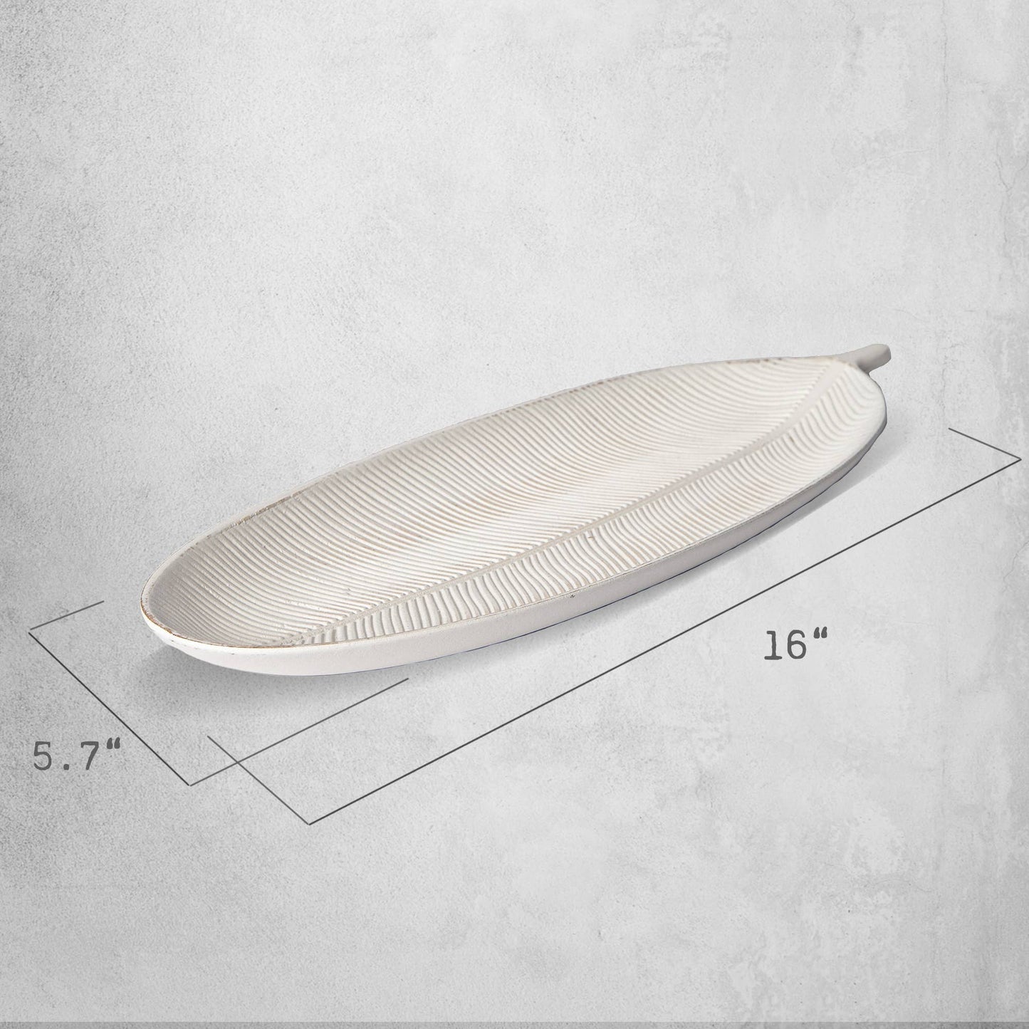 Long Leaf Wood Tray
