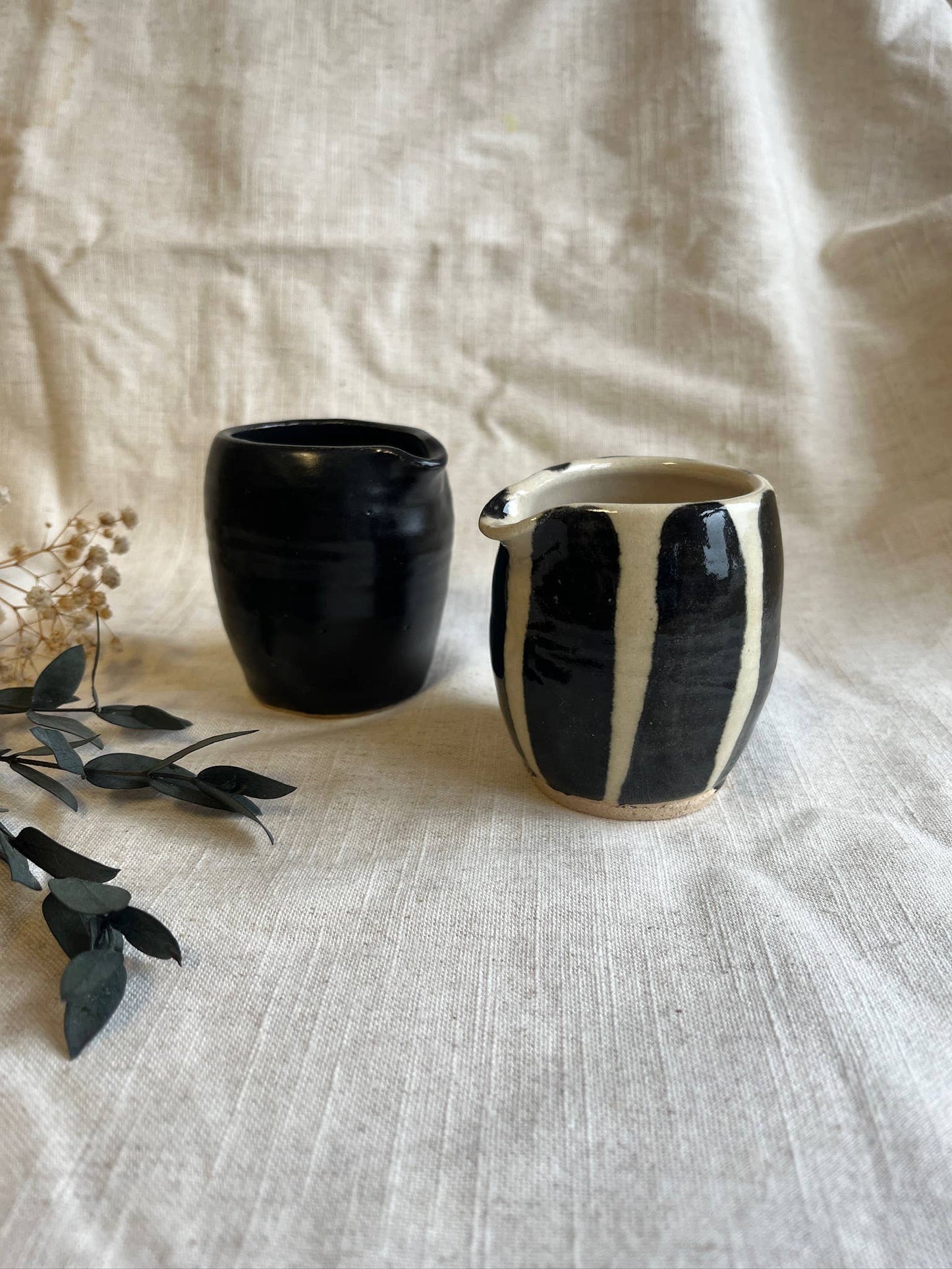 Stripe 120ml Milk Jug