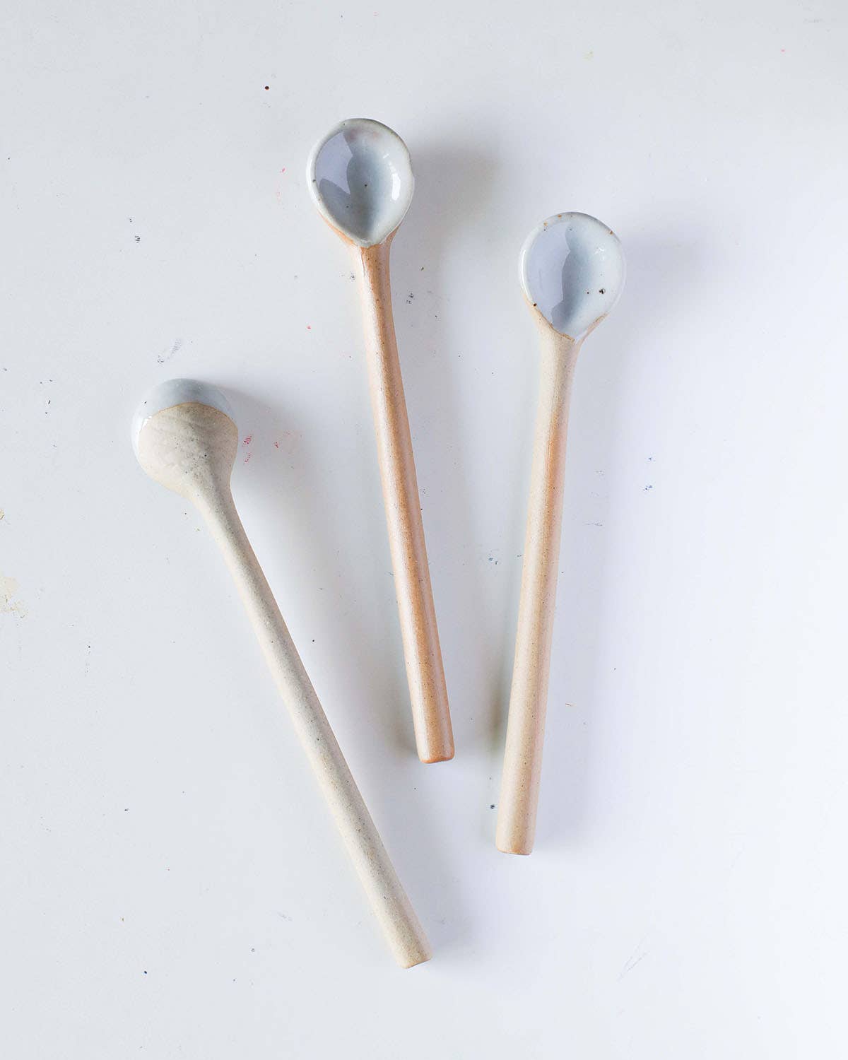Ceramic Long and Short Spoons