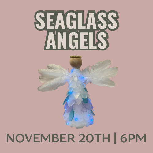 DIY Workshop: Sea Glass Angels
