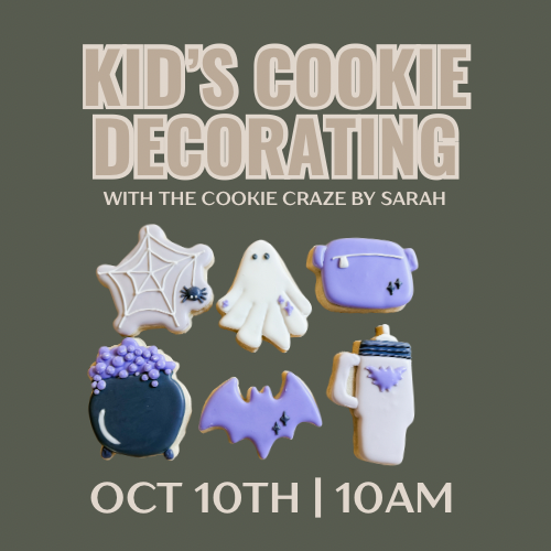 Intersession Kids Class: Cookie Decorating with The Cookie Craze by Sarah