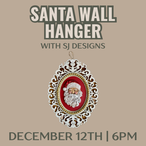 Santa Wall Hanger with SJ Design
