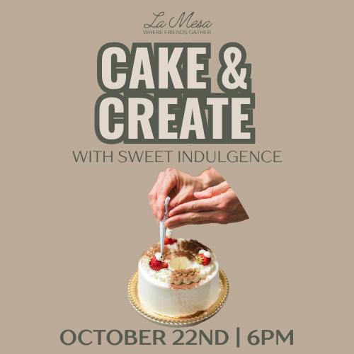 Cake & Create with Sweet Indulgence