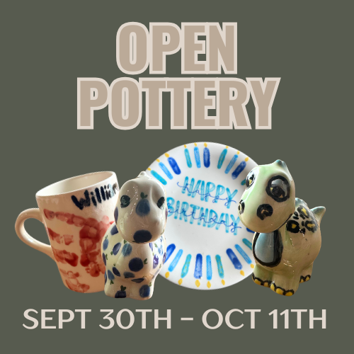 Intersession Open Pottery Painting