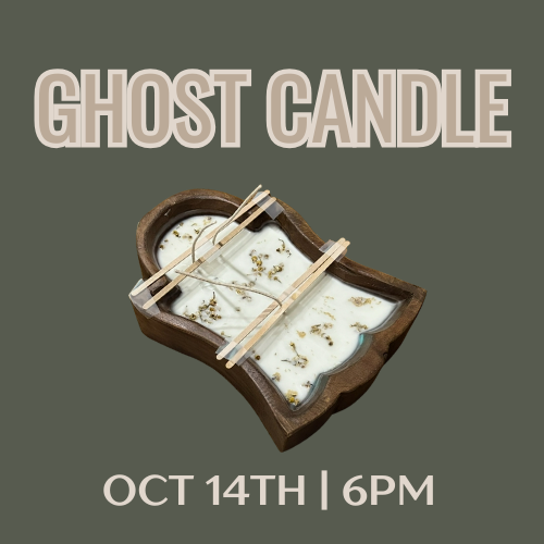DIY Workshop: Ghost Dough Bowl Candle