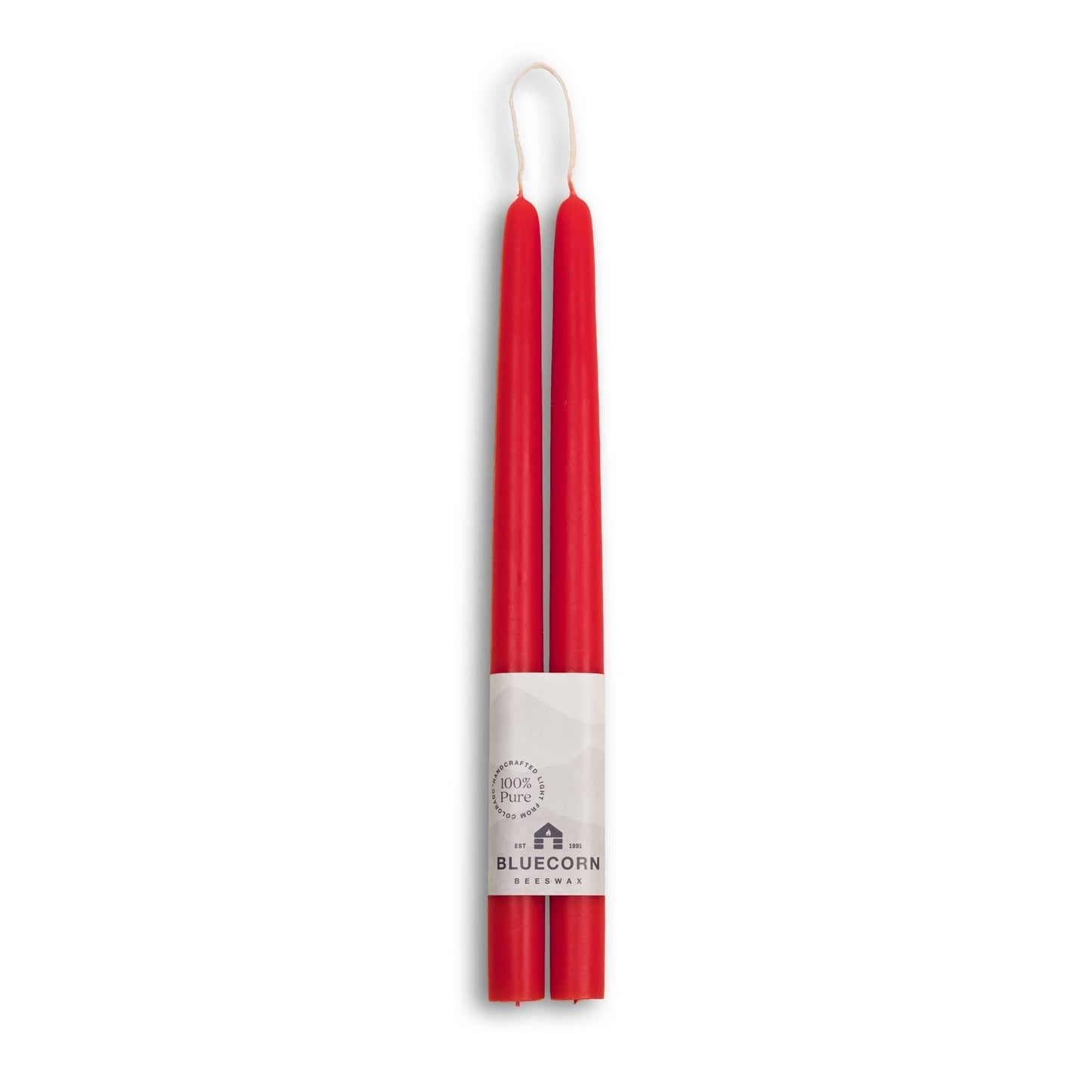 Beeswax Taper Candles - Eco-Friendly & Dripless for Holidays