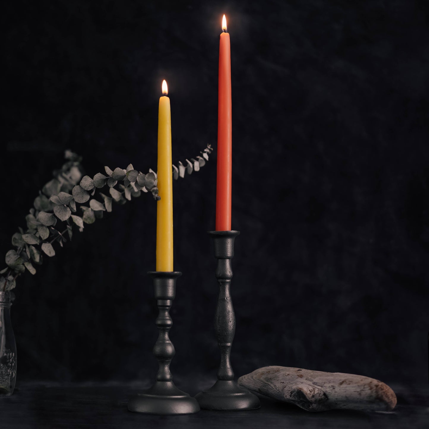 Beeswax Taper Candles - Eco-Friendly & Dripless for Holidays