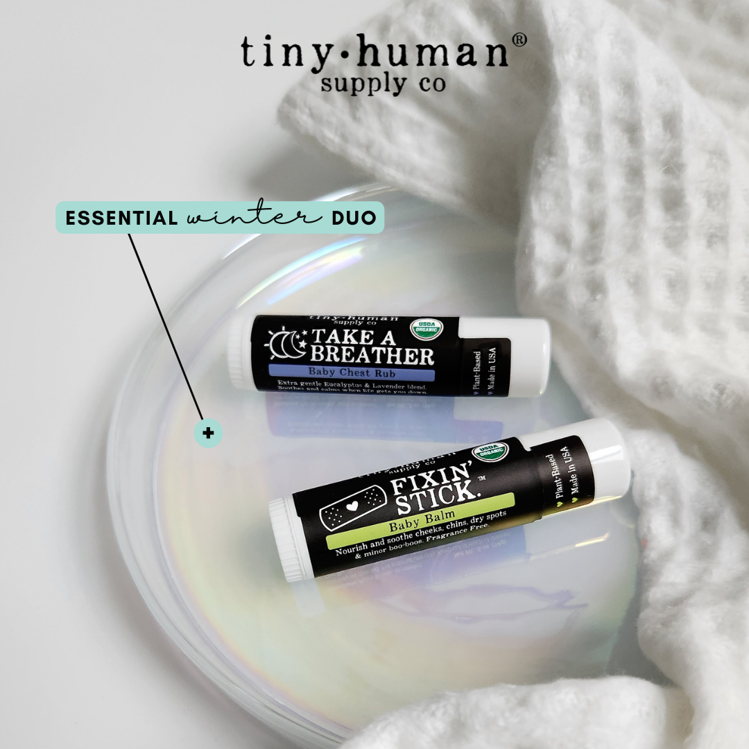 NEW! Take a Breather Organic Baby Chest Rub Stick, 0.5oz