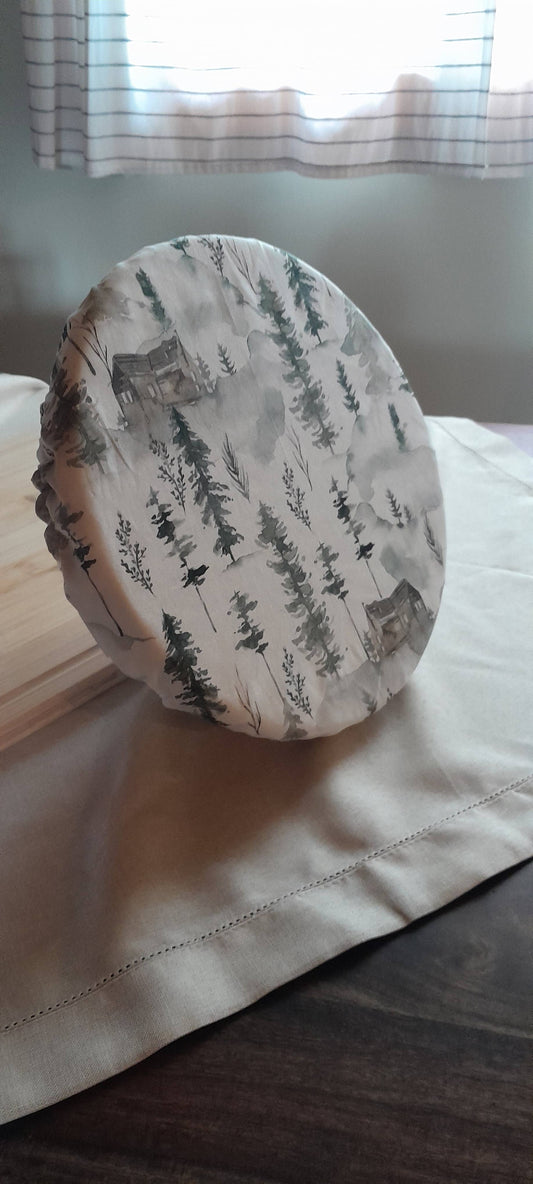 Waterproof Lined XL Bowl Cover ~ Sourdough & Food Storage