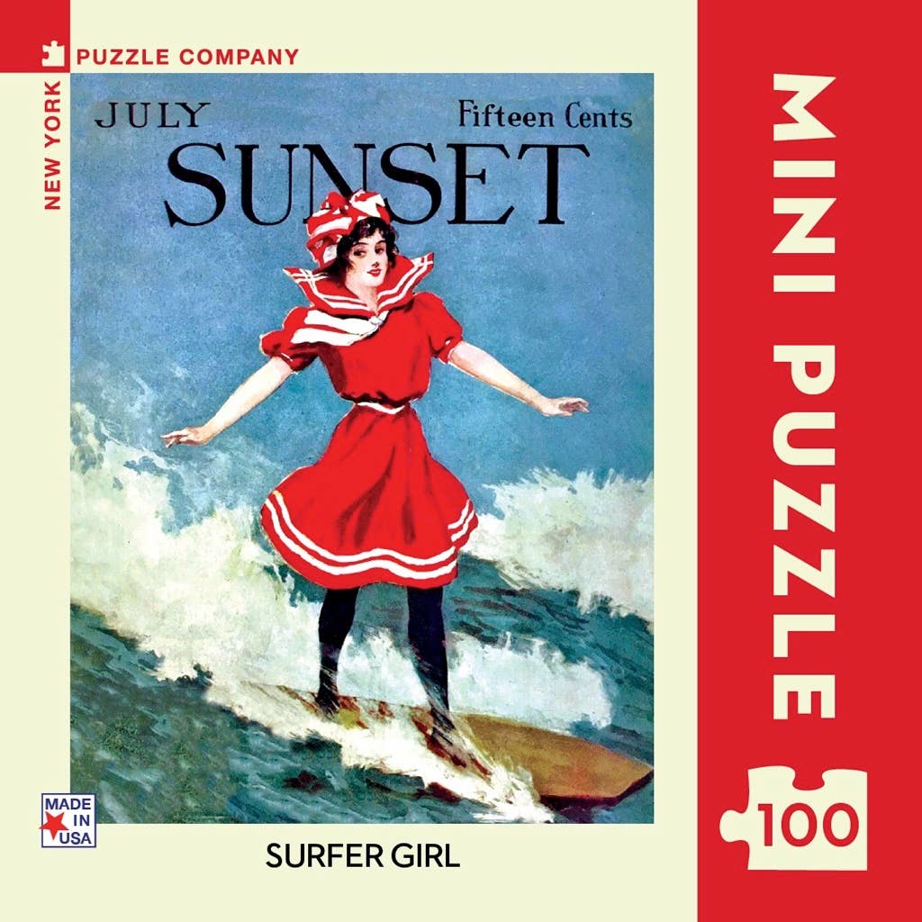 Surfer Girl Mini - 100 Piece Mini Puzzle