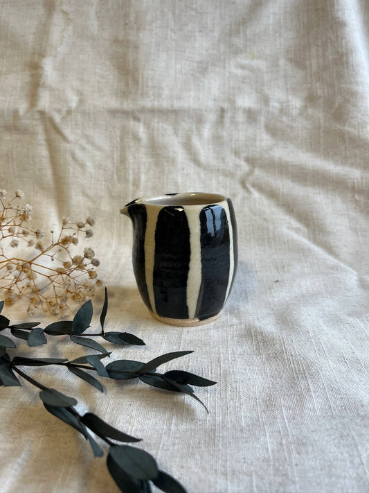 Stripe 120ml Milk Jug