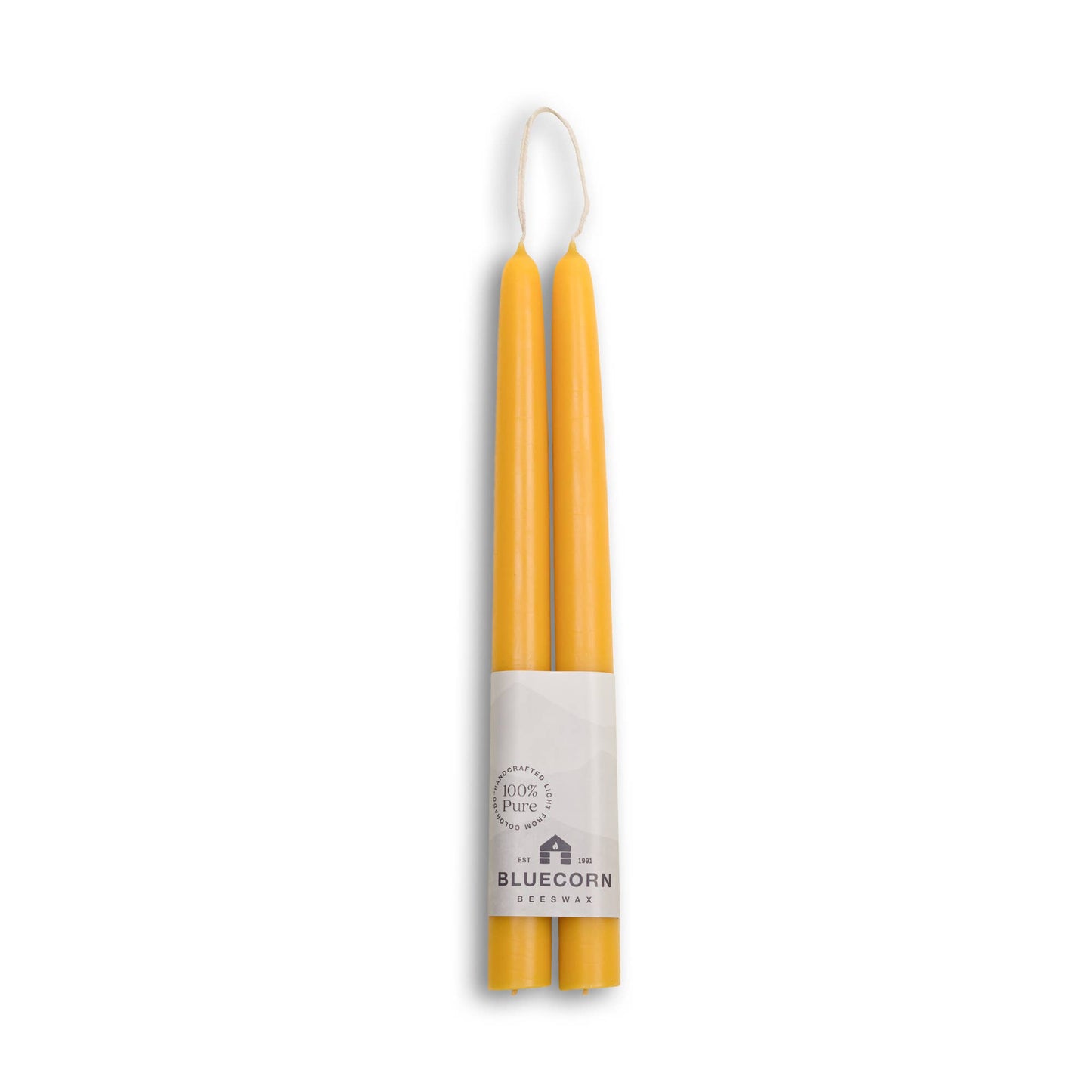 Beeswax Taper Candles - Eco-Friendly & Dripless for Holidays