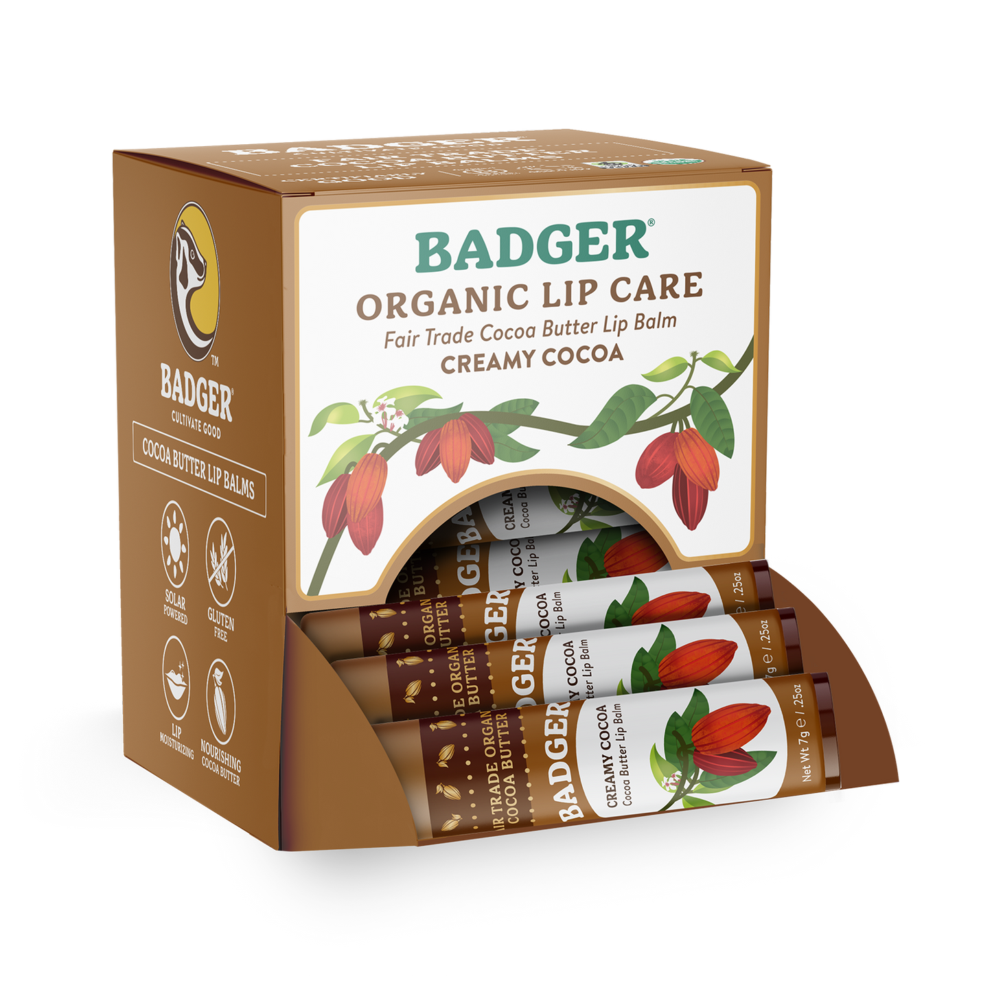 Cocoa Butter Lip Balm - Creamy Cocoa