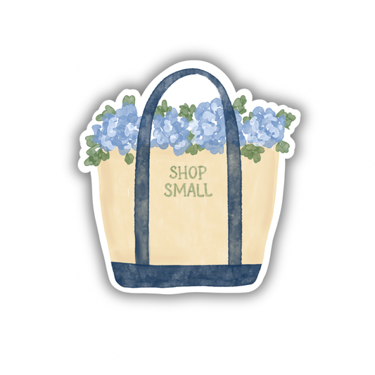 Shop Small Tote - Sticker 3"