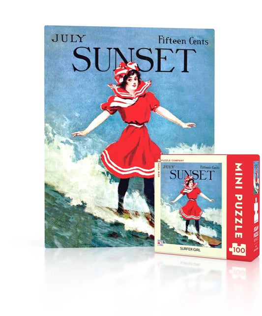 Surfer Girl Mini - 100 Piece Mini Puzzle