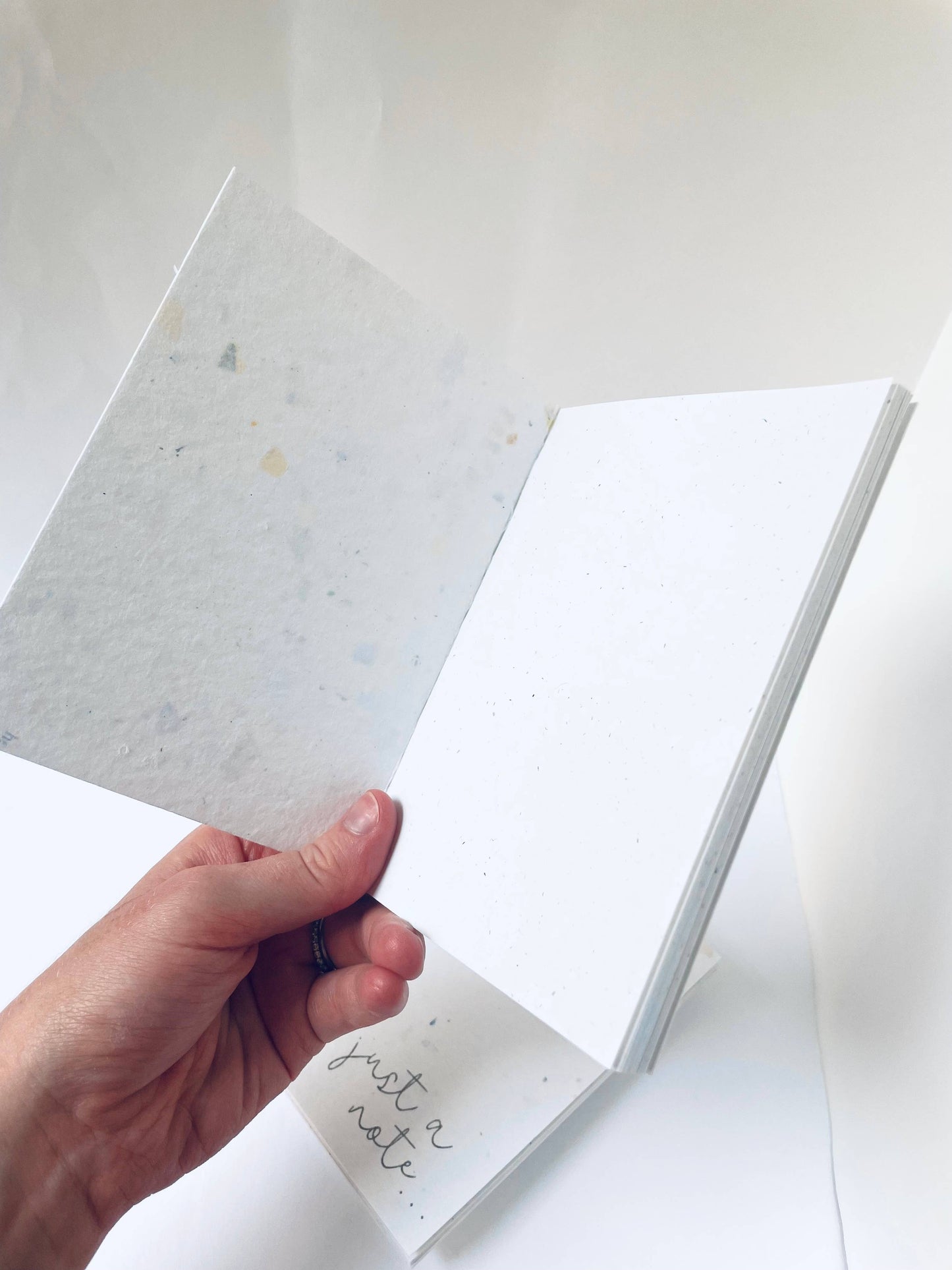 Mini Junk Mail Handmade Notebooks, Eco Friendly Paper Goods