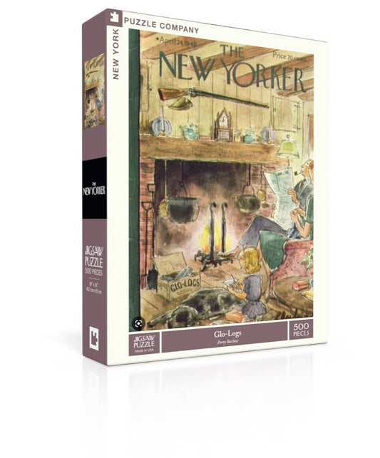 Glo-Logs - 500 Piece Jigsaw Puzzle