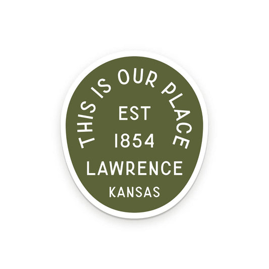 Custom Greenwood Is Our Place City Sticker