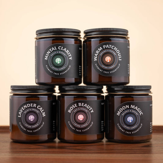 Essential Oil Lotion Candle